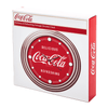 12" Coca-Cola Clock with Chrome Finish, Delicious Style EasyOptionXY LLC