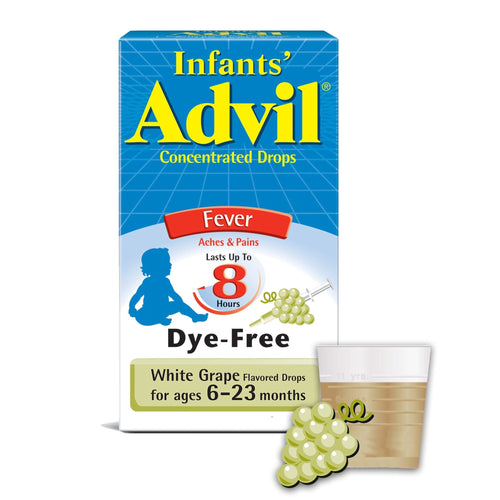 Infants' Advil Pain Reliever and Baby Fever Reducer; White Grape; 0.5 fl oz EasyOptionXY LLC
