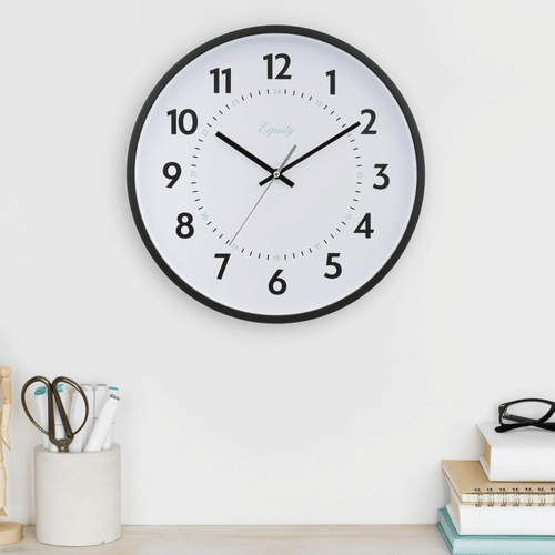 Equity by La Crosse 25509 14 Inch Basics Commercial Quartz Wall Clock EasyOptionXY LLC