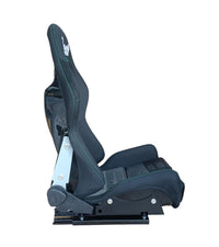 2nd Option Racing 1020BK/IL Reclinable Racing Seats – Black