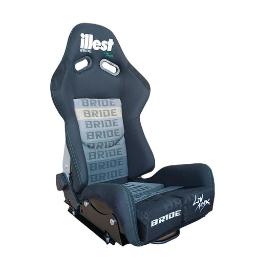 2nd Option Racing 1020BK/IL Reclinable Racing Seats – Black