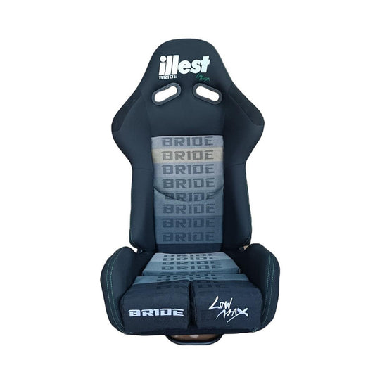 2nd Option Racing 1020BK/IL Reclinable Racing Seats – Black