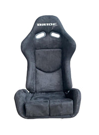 2nd Option Racing 1020BK/JA Reclinable Racing Seats – Black Suede