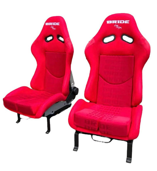 2nd Option Racing 1020W Reclinable Racing Seats – Red