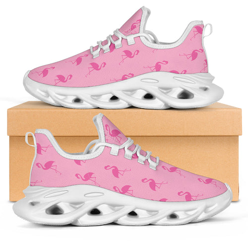Simple Pink Flamingo M-Sole Sneakers
