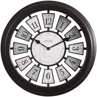 FirsTime & Co. Bronze Mercantile Plaques Wall Clock, Modern, Analog, 22.5 x 2.75 x 22.5 in EasyOptionXY LLC