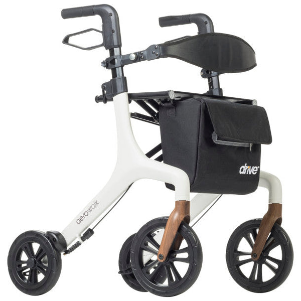 AeroWalk ™ Ultra-Lite Rollator, White RIO Medical Supplies