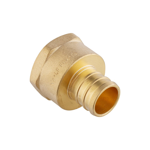 30 Pcs PEX-B Crimp 3/4" PEX x 3/4" Female Threaded Adapter NL (Lead Free)