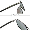 High Quality TR90 Luxury Modern Men Polarized Sunglasses In Aviation Pilot Famous Style with  UV400 Protection and Miror Glasses
