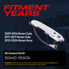 Exterior Door Handle Chrome Replacement for Nissan Cube (09-14), Juke (11-17), Versa (12-24) OE Part # 80640-9KA0A | Front Left Driver Side w/ Keyhole Cover