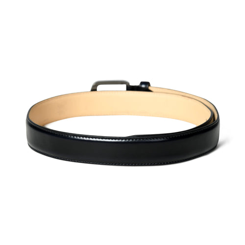 Eclipse Black Leather Belt