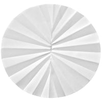 Whatman 10311856 Filter Circles, 500mm Dia, Folded Prepleated Grade 597, 100/Pk