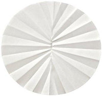 Whatman 10312251 Filter Circles, 240mm Dia, Folded Prepleated Grade 598, 50/Pk