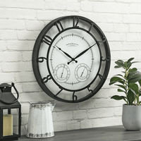FirsTime & Co. Bronze Park Outdoor Wall Clock, Traditional, Analog, 18 x 2 x 18 in EasyOptionXY LLC