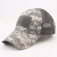 Tactical-Style Patch Hat with Adjustable Strap