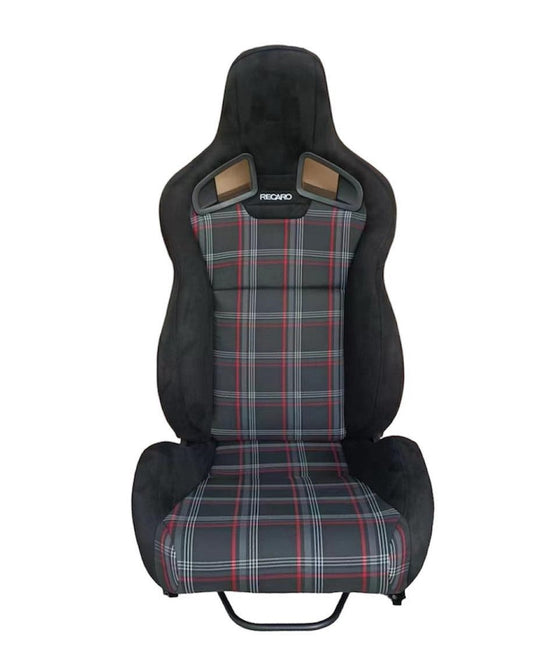 2nd Option Racing 1039R Reclinable Racing Seats – Red/Black