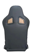 2nd Option Racing 1039 Reclinable Racing Seats – Black Suede
