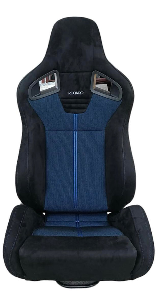 2nd Option Racing 1039RM Reclinable Racing Seats – Blue/Black