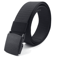 XGear Tactical Adjustable Nylon Belt with Plastic Buckle