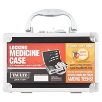 Vaultz® Locking Medicine Case – Secure & Portable Storage