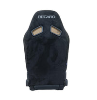 2nd Option Racing 1052 Race Master Reclinable Seats – Black Suede/Cloth