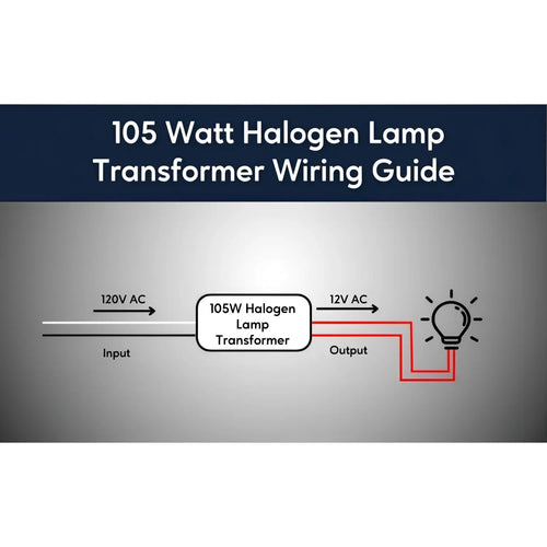 105W Halogen Electronic Potted Mini Transformer