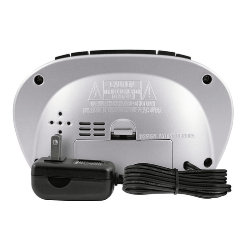 Equity 0.9 inch Blue LED Alarm Clock with USB Port, 30025 EasyOptionXY LLC