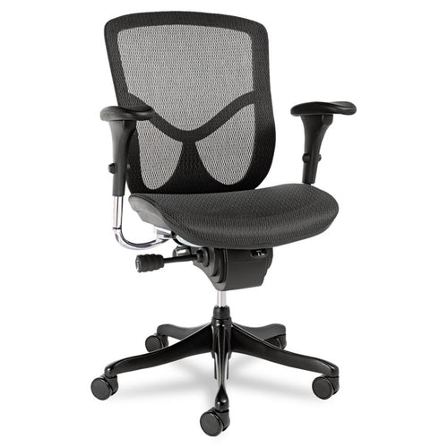 Alera® Alera® EQ Series Ergonomic Multifunction Mid-Back Mesh Chair