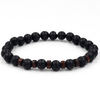 Epic Legendary Volcanic Stone Bracelet For Men And Women Lava Stone Stretch Yoga Bead Bracelet