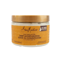 Shea Moisture Raw Butter Deep Moisturizing Leave-In Conditioner Curly To Coily Hair