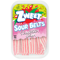 Sour Strawberry Creamsicle Belts | Zweet | 10 oz (3 pack)
