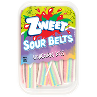 Sour Unicorn Kiss Belts | Zweet | 10 oz (3 Pack)