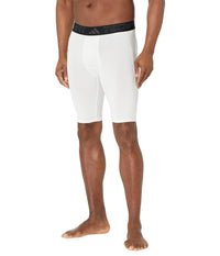 adidas Mens Techfit AEROREADY Training Short Tights White Small