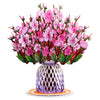 HugePop Cherry Blossom Pop Up Flower Bouquet with Detachable Flowers