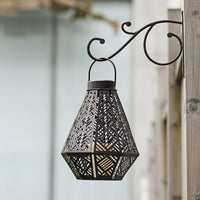 Better Homes & Gardens Powder Coated Solar Outdoor Hanging Lantern EasyOptionXY LLC