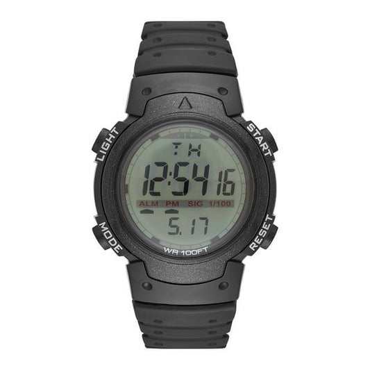 GEORGE Men's Digital Watch: Black Case, Positive Display, Plastic Band (FMDOGE012) EasyOptionXY LLC