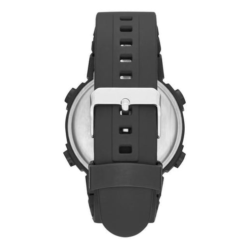 GEORGE Men's Digital Watch: Black Case, Positive Display, Plastic Band (FMDOGE012) EasyOptionXY LLC
