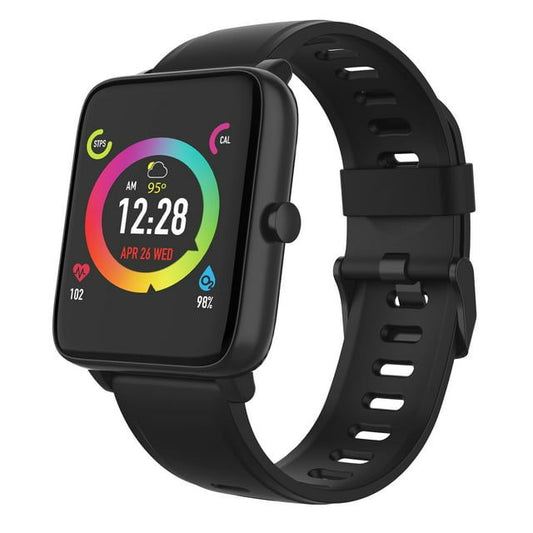 3Plus Vibe Lite Smartwatch (Black) with Sleep Monitor/ Notifications/ GPS/ Workout Tracker/ Water Resistant EasyOptionXY LLC