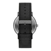 George Men's Watch: Gunmetal Tone Case, Black Easy Read Dial, Black Vegan Leather Band (FMDOGE046) EasyOptionXY LLC