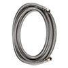 10 Pcs 8 ft Ice Maker Hose, with 1/4" Comp by 1/4" Comp Connection, Stainless Steel Braided Hose