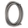 12ft Ice Maker Hose, with 1/4" Comp by 1/4" Comp Connection, Stainless Steel Braided Hose