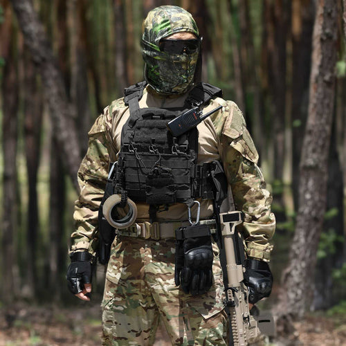 Votagoo Outdoor 1000D Nylon Tactical Combat Tactic Vest Plate Carrier