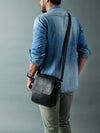 Enzo Black Side Messenger