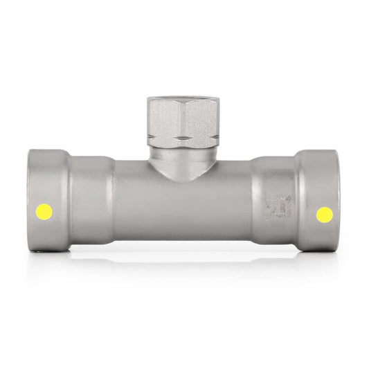 1" x 1" x 3/4" Press x Female Tee (P x P x F)