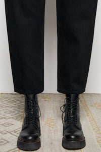 Queens Of Noise High Rise Barrel Jeans HJ026 [FINAL SALE]