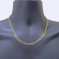 10K Yellow Gold Miami Cuban Curb Link Chain 6mm Necklace
