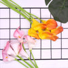 10Pcs High Quality Real Touch Calla Lily Artificial Flowers Bouquet For Wedding Bridal Home Kitchen Table Flower Decoration Home Decor