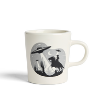 Sam Larson - UFO Invasion - 9oz Modern Diner Mug Created Co.