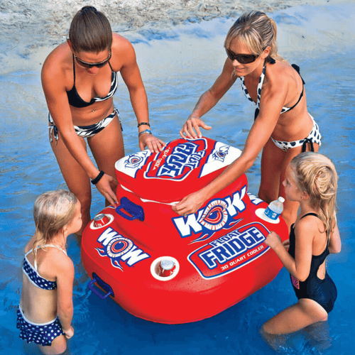 WOW Sports Floating Fridge and Cooler For Beverages By The Pool (11-2000) Jupiter Gear