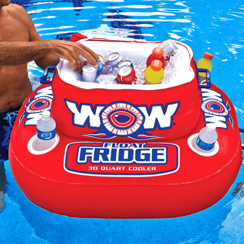 WOW Sports Floating Fridge and Cooler For Beverages By The Pool (11-2000) Jupiter Gear